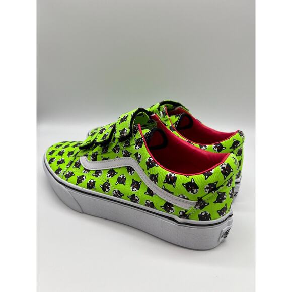 Vans Vault X Sarah Andelman Soko Old Skool Lime Green Size M8.5 / W10 NEW - Picture 10 of 12